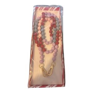 Beaded Accessory Crossbody/Phone Strap-A New Day Blue/Red/Pink/Purple NEW SEALED
